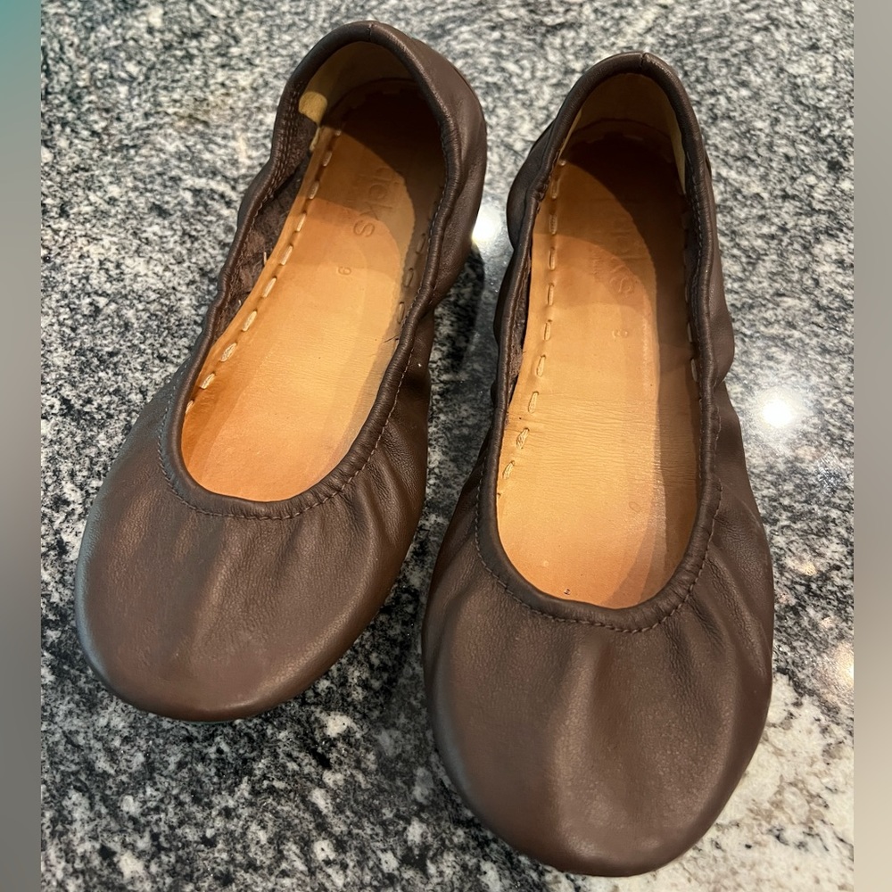 Chocolate Brown size 9 Tieks